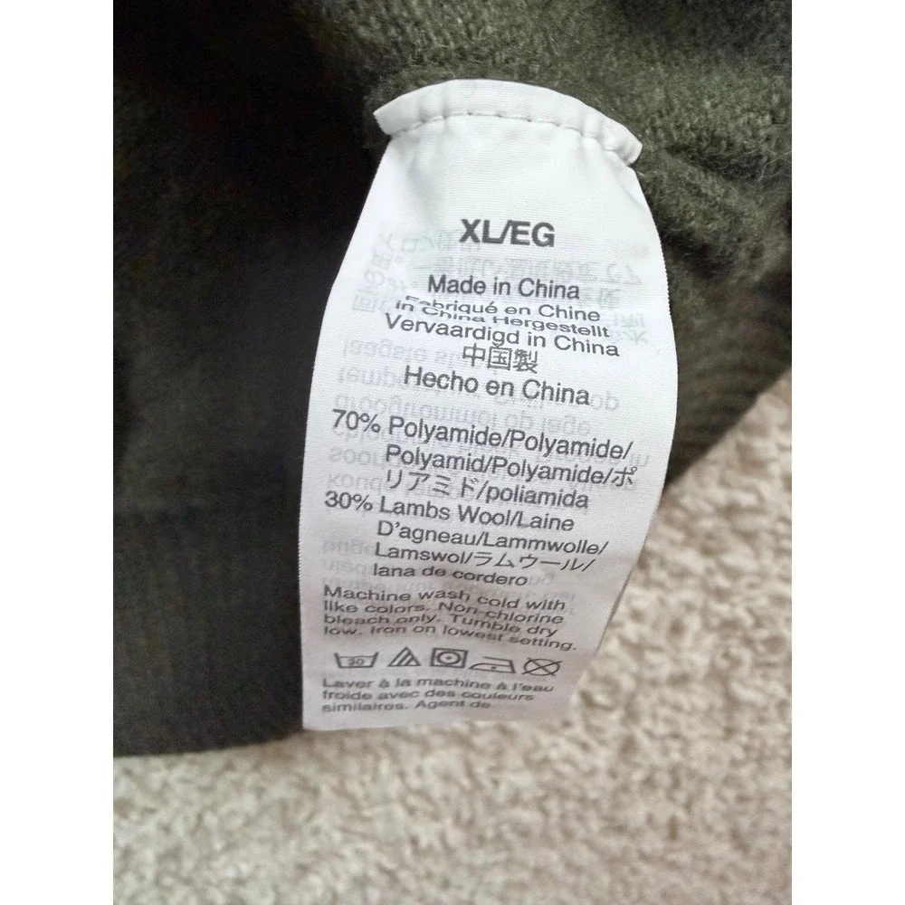J. Crew Olive Green Crewneck Sweater - Men's